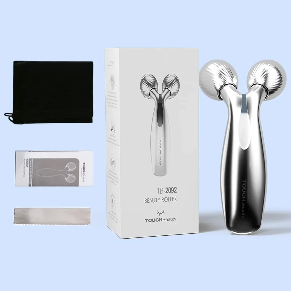 TOUCHBeauty Masajeador Facial y Corporal con Microcorriente Solar