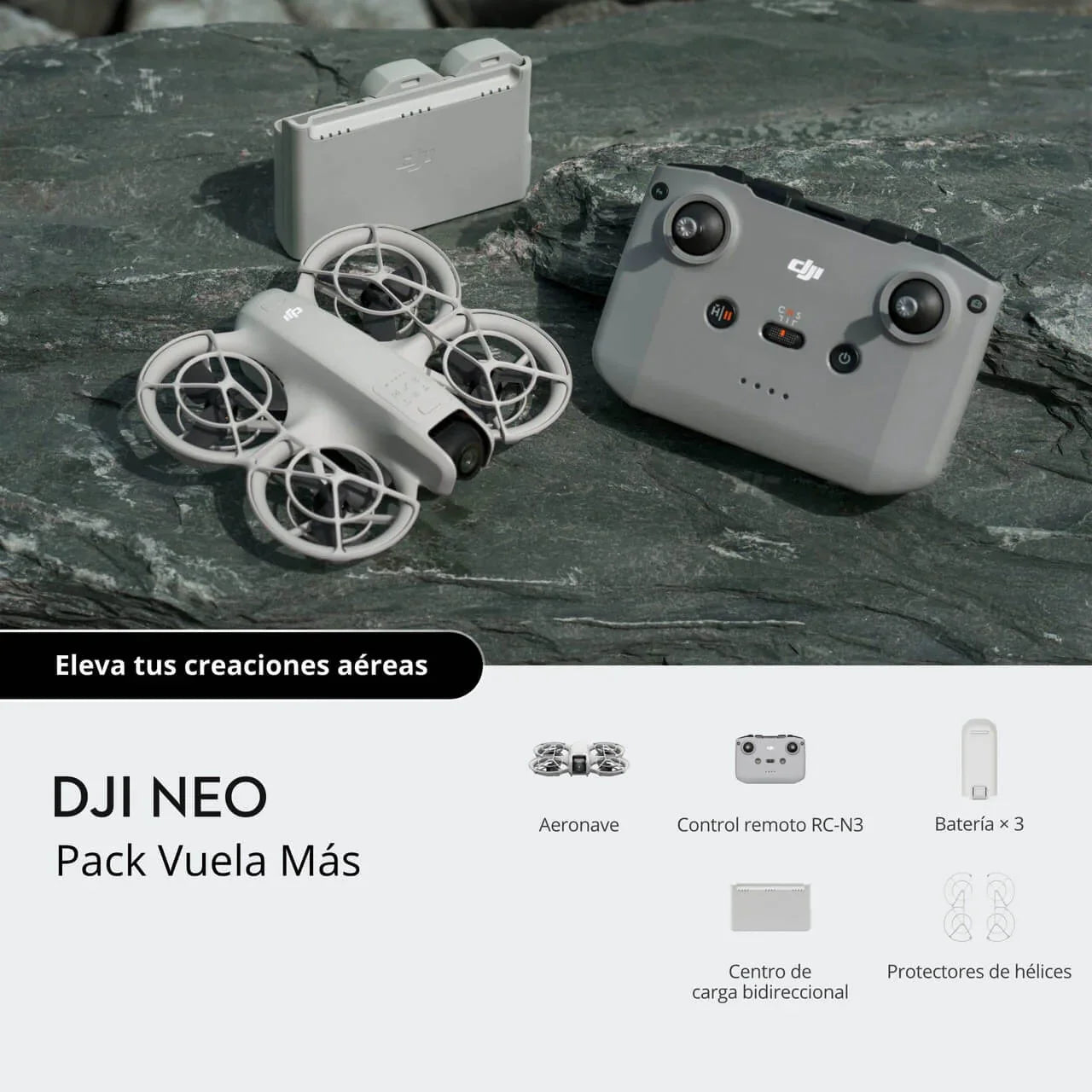 DJI Neo Fly More Combo: Inteligencia aérea en formato compacto