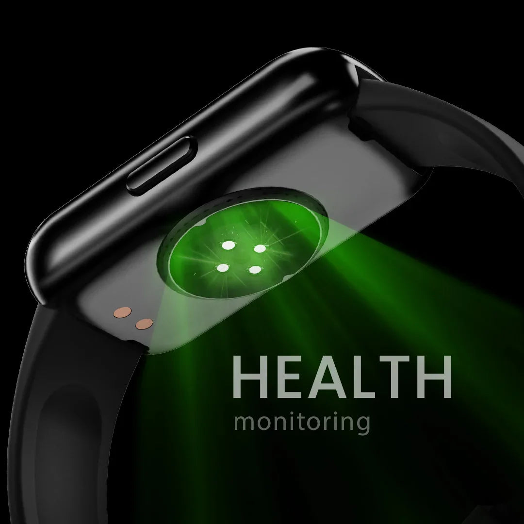 EVO2 Smart Watch - Stylish Waterproof Fitness Tracker with Heart Rate Monitor