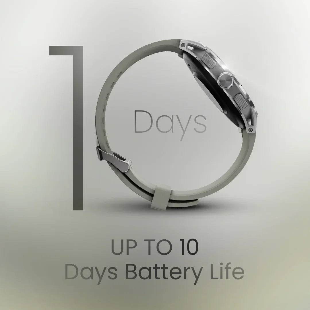 Reloj Inteligente Flex2 - Blanco y Negro, Resistente al Agua, Batería Larga, Conectividad Bluetooth