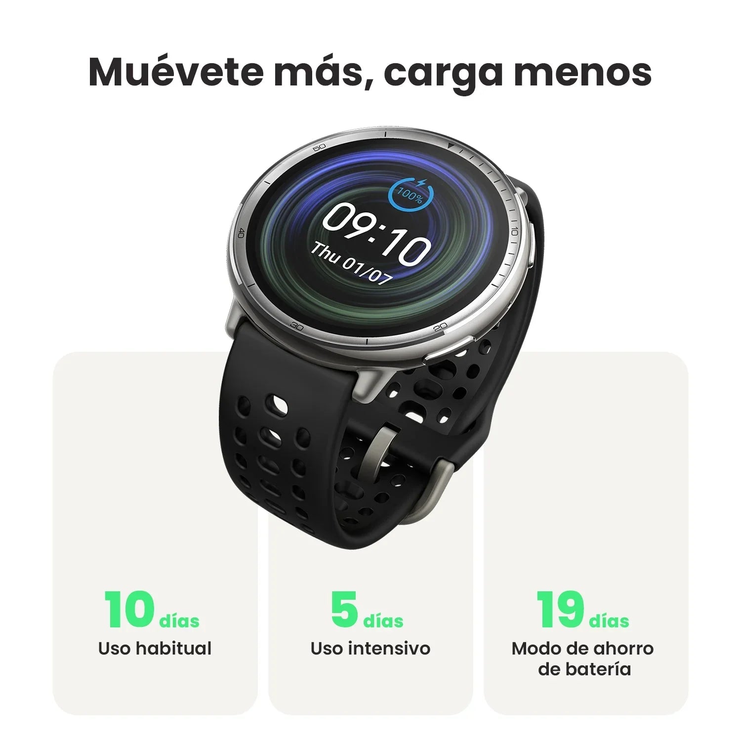 Reloj inteligente Active 2 con pantalla AMOLED y NFC