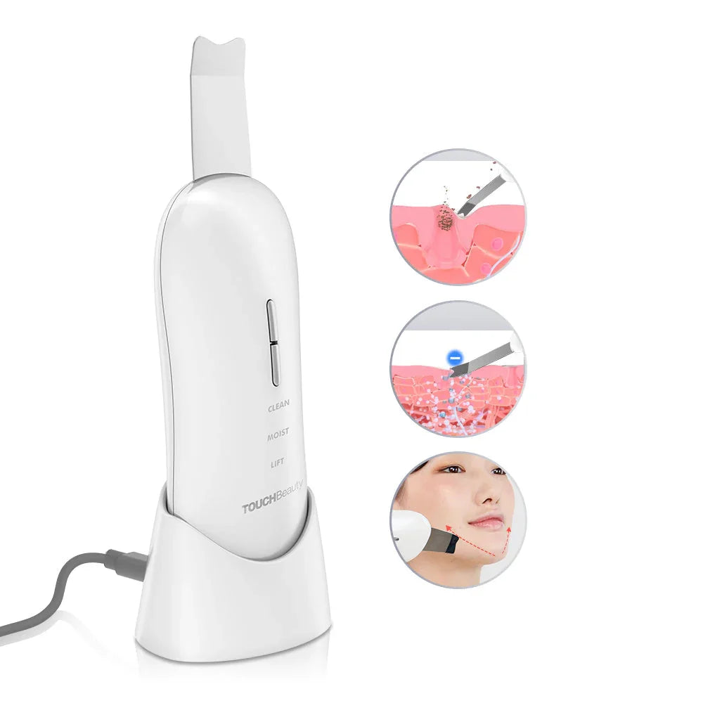 Dispositivo de Exfoliación Ultrasónica TouchBeauty TB-1887 con Vibración de 35kHz