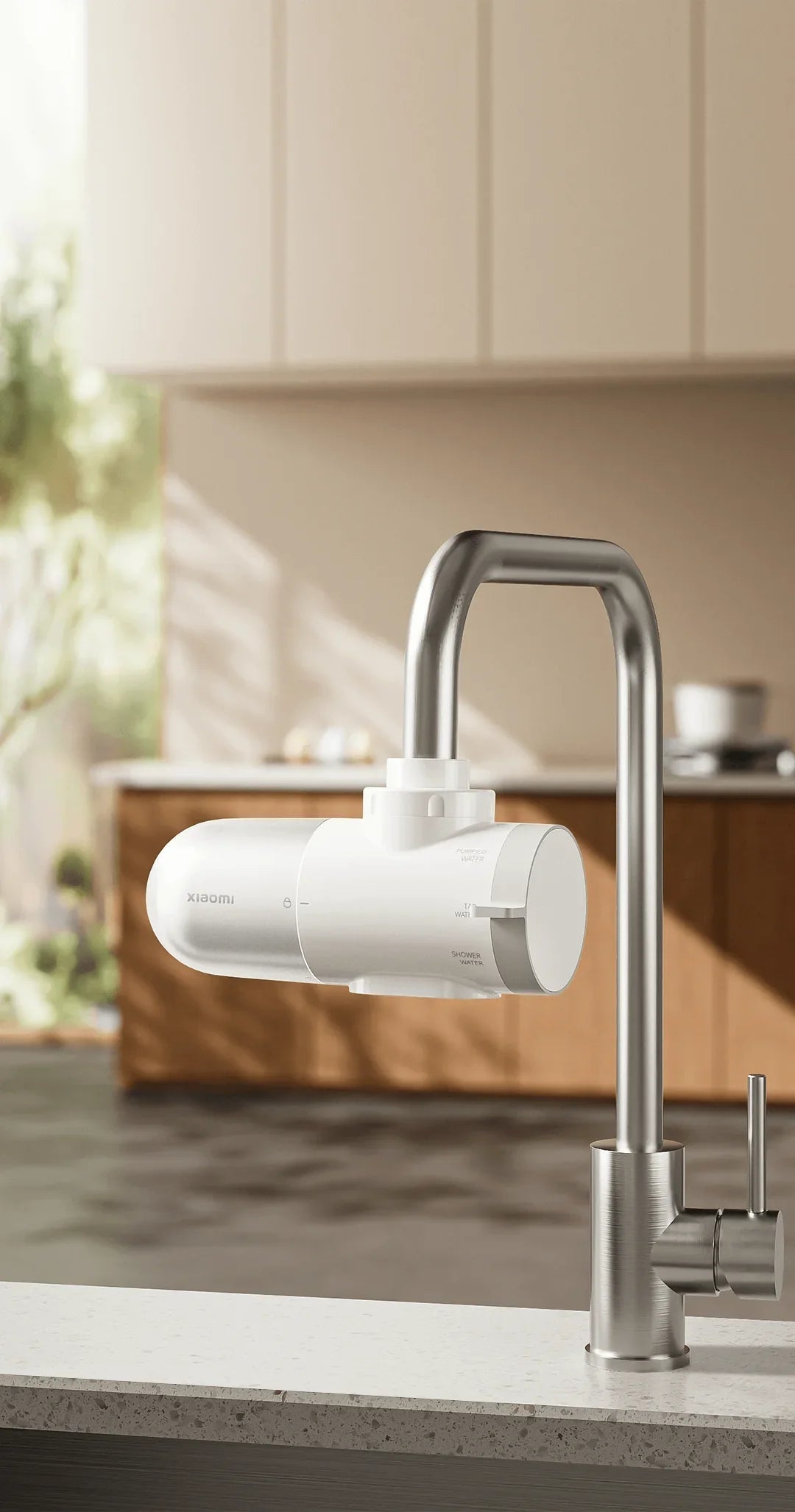 Purificador de Agua Xiaomi Grifo: Filtración 5 Etapas, Elimina Cloro, Fácil Instalar