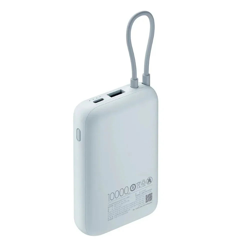Xiaomi 33W Power Bank 10000 con Cable Integrado: Potencia y Versatilidad