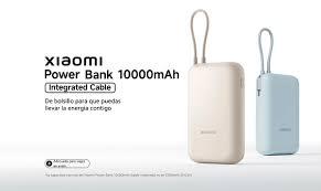 Xiaomi 33W Power Bank 10000 con Cable Integrado: Potencia y Versatilidad