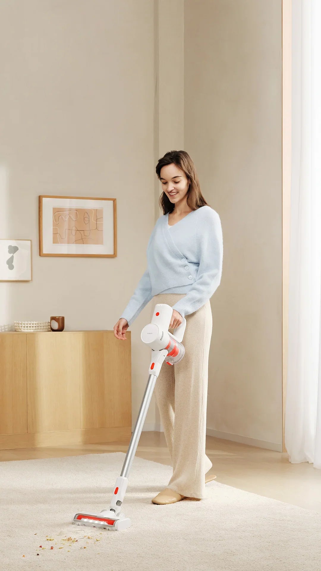 Aspiradora Inalámbrica Xiaomi G20 Lite Potente Succión 18000Pa Filtración 5 Etapas