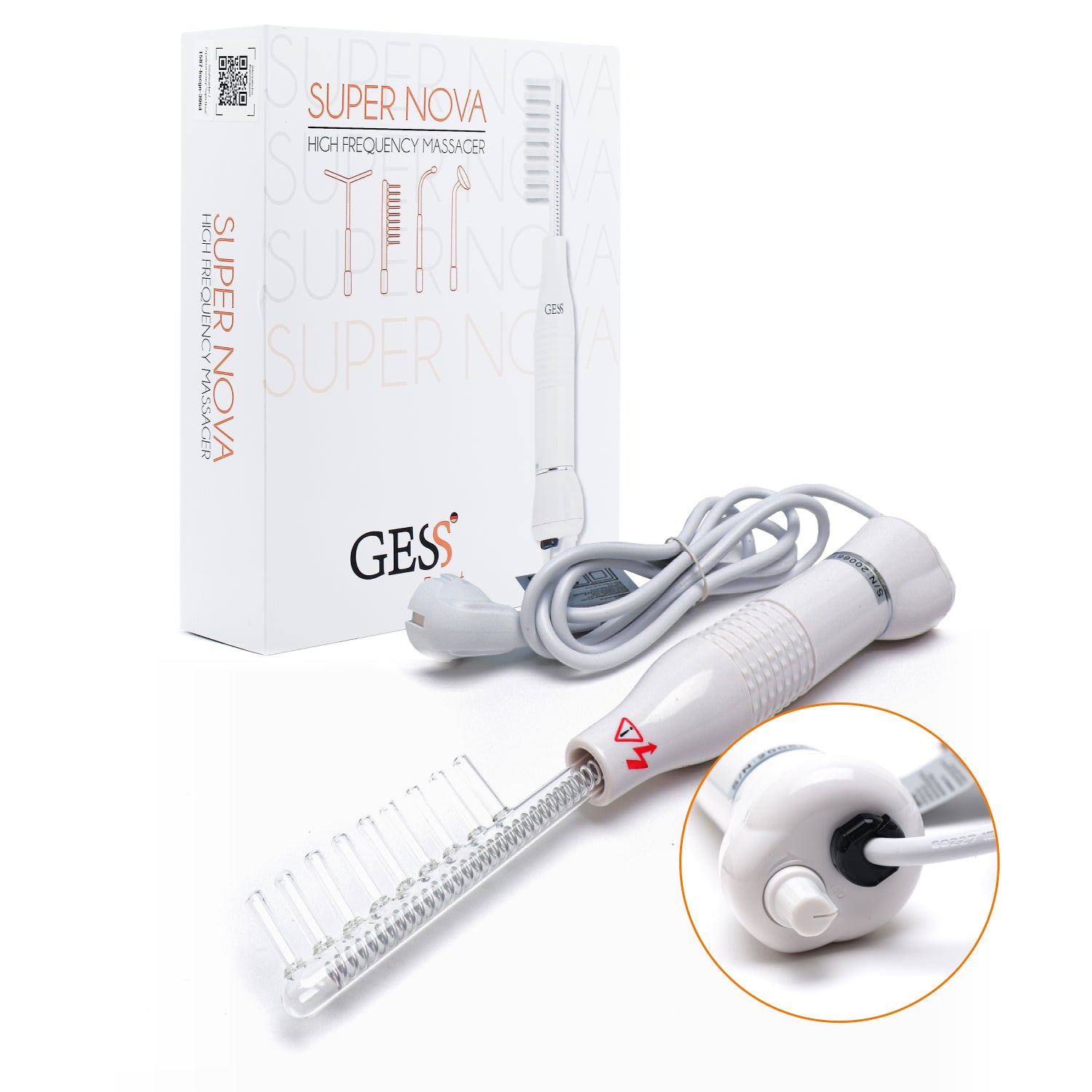 GESS SuperNova: Máquina Facial Alta Frecuencia y Cuidado Capilar | Rejuvenece y Revitaliza
