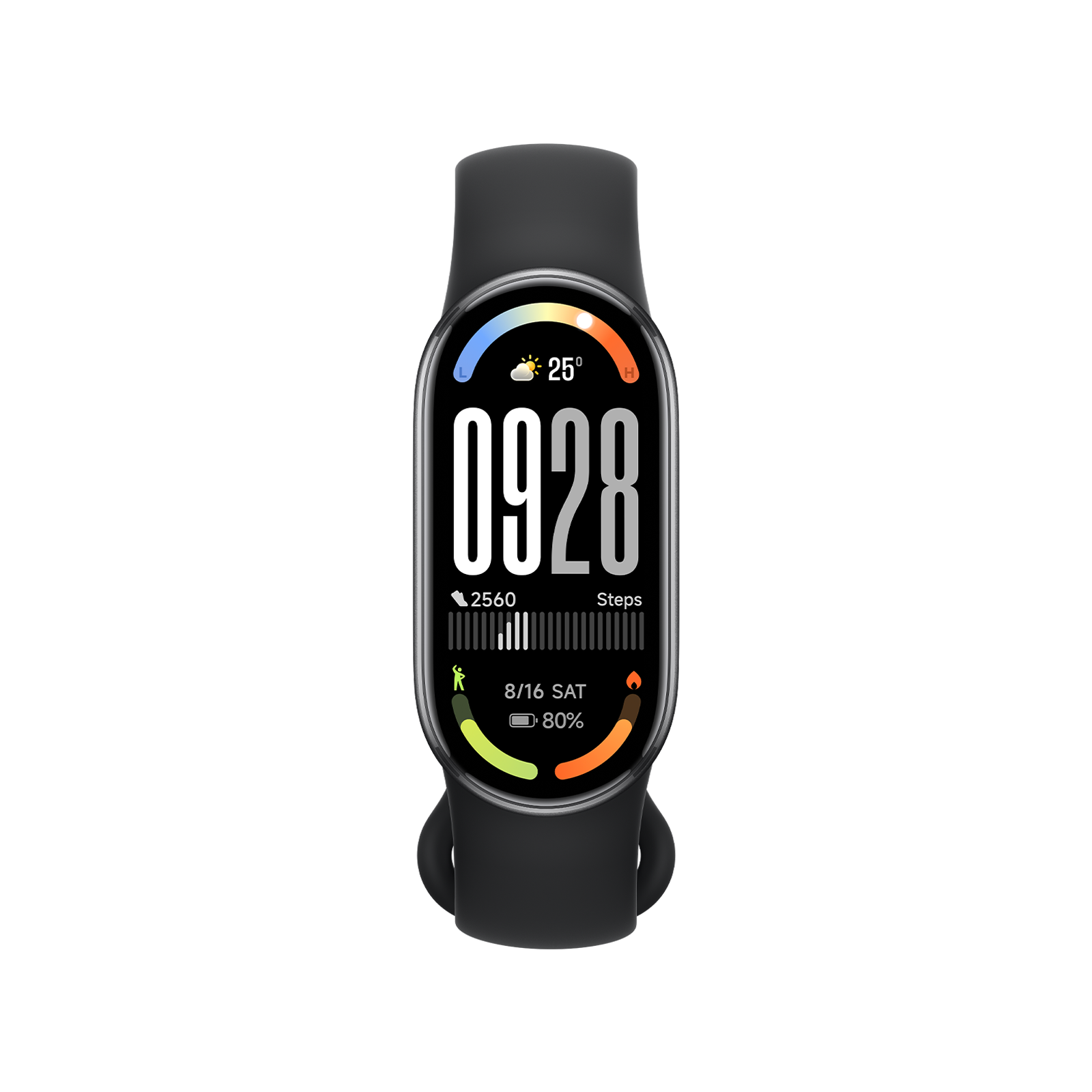 Xiaomi Smart Band 10 Fitness Tracker, AMOLED Display, Health Monitoring – Midnight Black