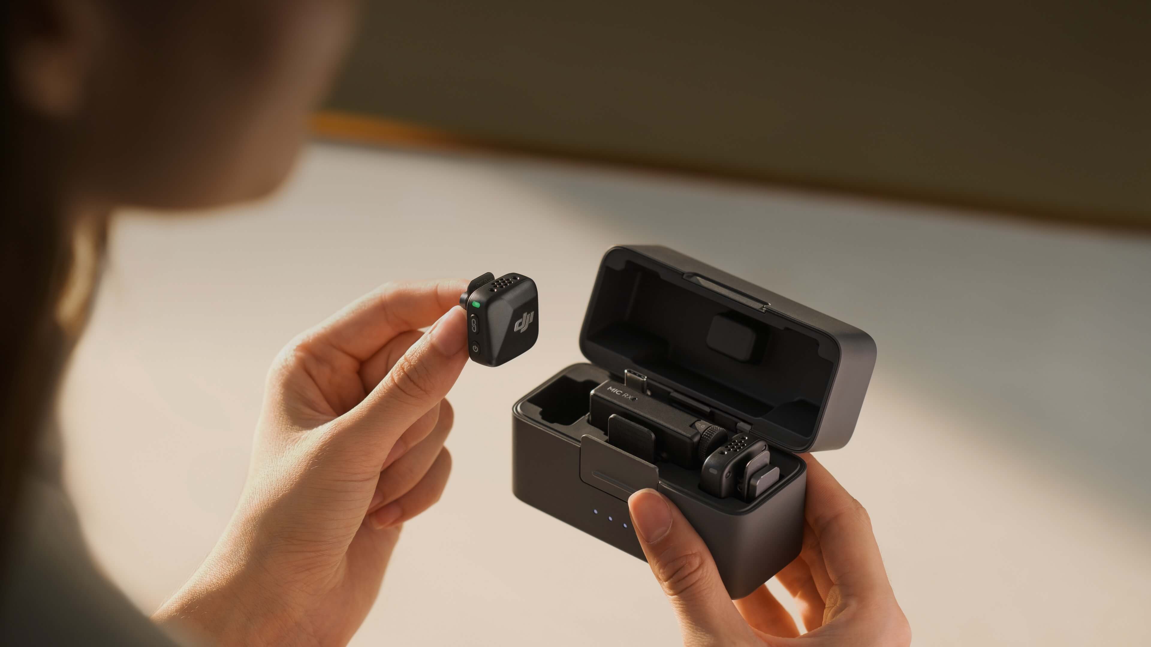 Micrófono Inalámbrico DJI Mic Mini: Audio Alta Calidad, Ultraportátil, Batería Extendida