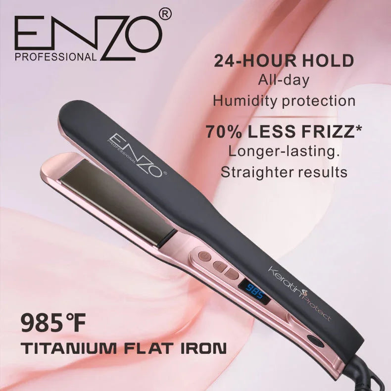 Plancha Profesional Enzo EN-3989 785‑985°F Ajustable Alta Precisión
