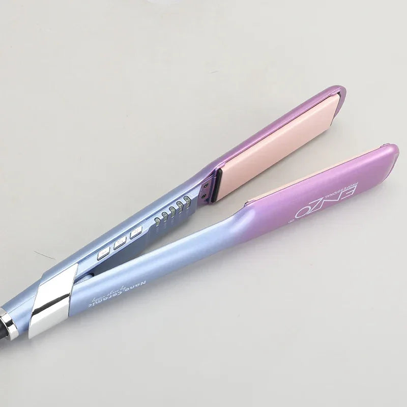 Plancha de Pelo ENZO Profesional con Pantalla LCD Grande y Recubrimiento Cerámico