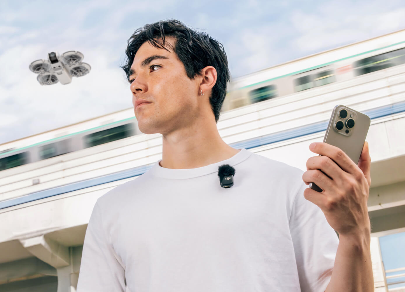 Micrófono Inalámbrico DJI Mic Mini: Audio Alta Calidad, Ultraportátil, Batería Extendida