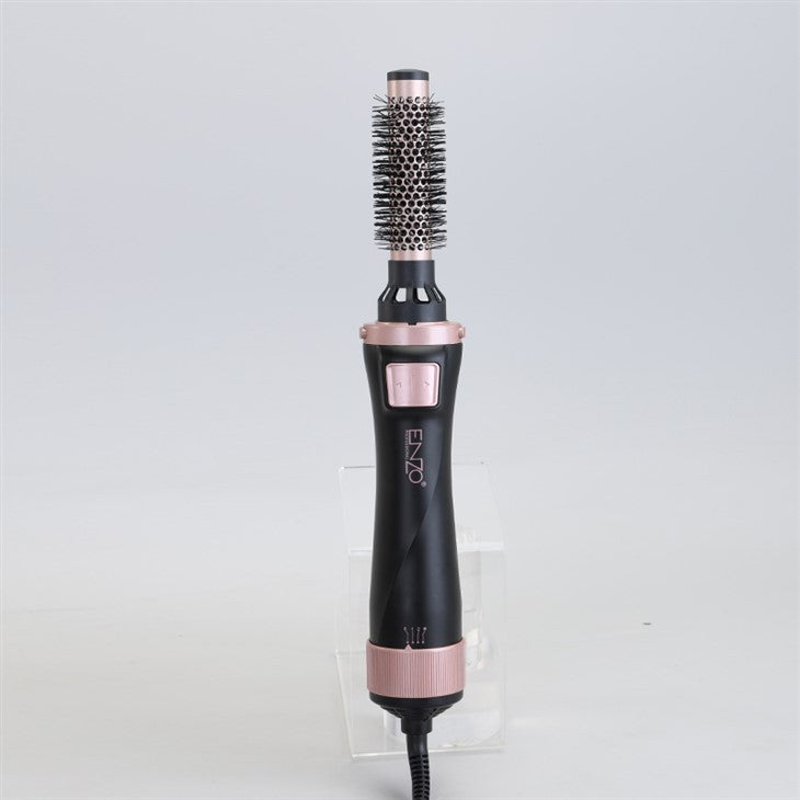 Estilizador de Aire Caliente ENZO Lujo Profesional: 4 Cabezales Intercambiables, Rotación Automática