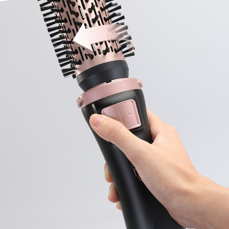 Estilizador de Aire Caliente ENZO Lujo Profesional: 4 Cabezales Intercambiables, Rotación Automática