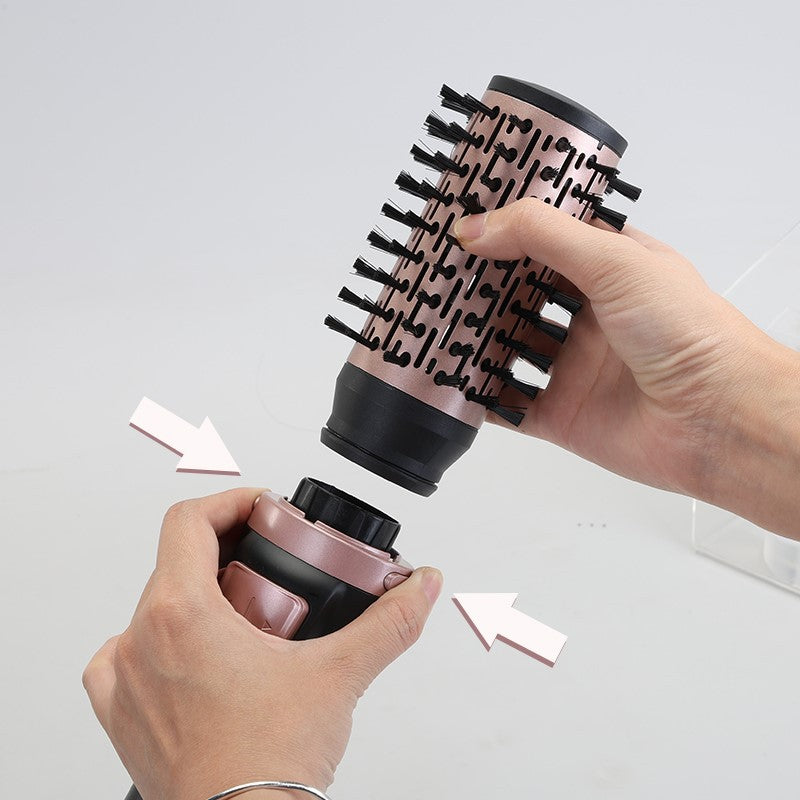 Estilizador de Aire Caliente ENZO Lujo Profesional: 4 Cabezales Intercambiables, Rotación Automática